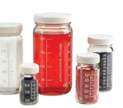 Chai trắng nắp nhựa 8 Oz (240ml), nắp 58-400, 62mm x 127mm Wheaton