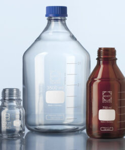 Chai trung tính cổ rộng GLS 80 10000ml, thành dày, không nắp Duran