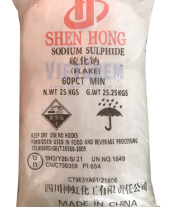 Sodium sulphide Na2S.3H2O 60%, Trung Quốc, 25kg/bao 1313-82-2