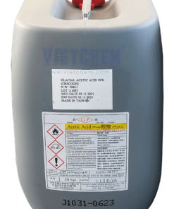 Acetic acid CH3COOH 99%, Đài Loan, 30kg/can 64-19-7