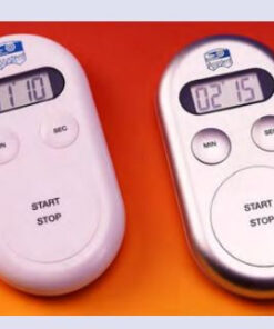 Đồng hồ hẹn giờ, điện tử, màu bạc Assistent