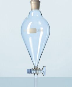 Phễu chiết quả lê khóa thủy tinh 2000ml, Schott Đức