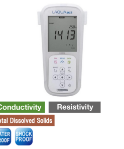 Máy đo độ dẫn / điện trở / tổng hàm lượng chất rắn hòa tan (TDS) cầm tay EC110 Horiba