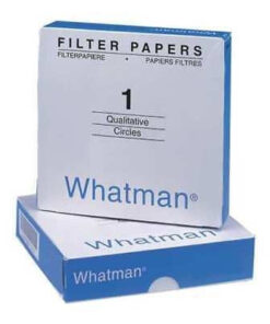 Giấy lọc định tính số 1, TB nhanh 11um, 125mm, Whatman