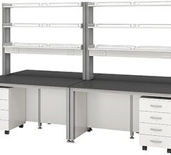 Bàn thí nghiệm trung tâm có kệ HMRT-CTA105-3600 Hankook