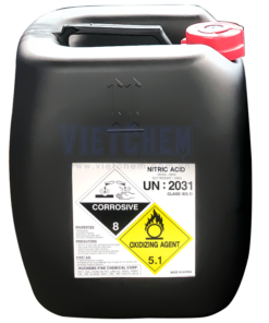 Nitric acid HNO3 68%, Hàn Quốc, 35kg/can 7697-37-2