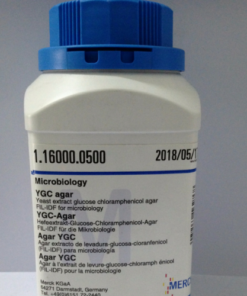 YGC agar Yeast extract glucose chloramphenicol agar FIL-IDF for microbiology 500g merck