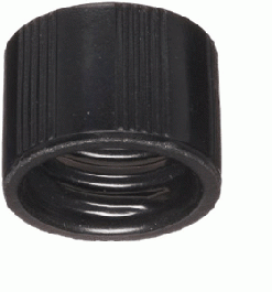 Nắp vặn đen Phenolic ,đệm cao su 14B, 8-425 Wheaton