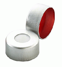 Nắp nhôm có đệm PTFE /silicon , cho chai 11mm Wheaton