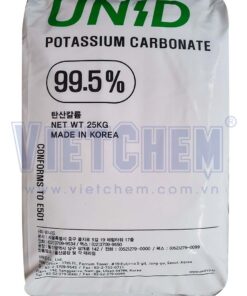 Potassium carbonate K2CO3 99.5%, Hàn Quốc, 25kg/bao 584-08-7