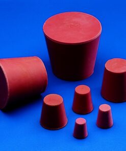 Nút cao su đỏ 37x28x37mm