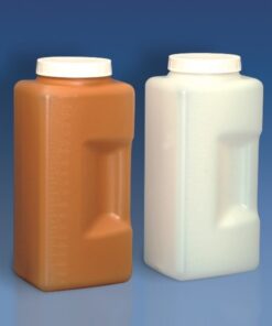 Chai nhựa vuông nâu 2 lít Kartell.