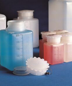 Chai nhựa vuông miệng rộng 1000ml Kartell.