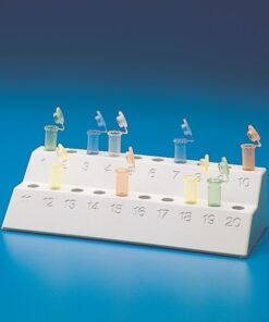 Giá cho microtip 1.5ml, 20 chỗ có đánh số Kartell