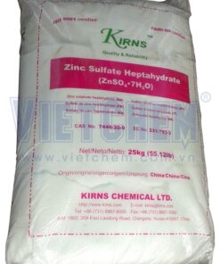 Zinc sulfate heptahydrate ZnSO4.7H2O 98%, Trung Quốc, 25kg/bao 7733-02-0