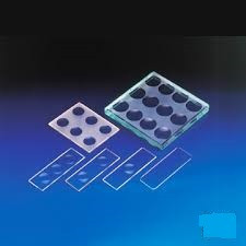 Kline Concavity Slides 8 Concavities Thickness: 3 mm, Size: 75 x 56 mm GW095-1PK Himedia