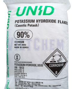 Potassium hydroxide KOH 90%, Hàn Quốc, 25kg/bao 1310-58-3