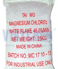 Magnesium chloride MgCl2 99%, Trung Quốc, 25kg/bao 7791-18-6