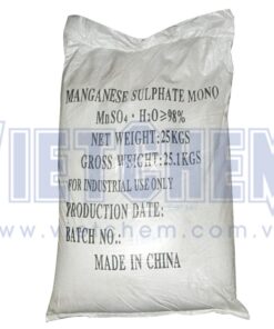 Manganese sulphate MnSO4.H2O 98%, Trung Quốc, 25kg/bao 10034-96-5