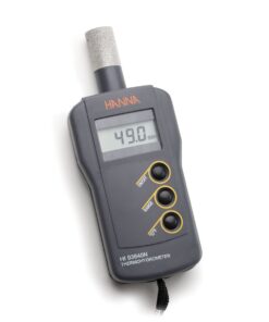 Máy đo độ ẩm/nhiệt độ cầm tay tích hợp đầu dò HI93640 Hanna
