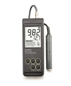 Máy đo độ dẫn cầm tay đa thang đo HI9033 Hanna