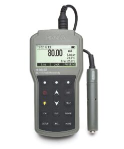 Máy đo EC/TDS/Trở kháng/Độ mặn/Nhiệt độ chống thấm nước HI98192 Hanna