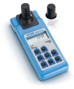 Máy đo pH, độ đục, Clo, Axit Cyanuric, Iot, Brom và Sắt HI93102 Hanna
