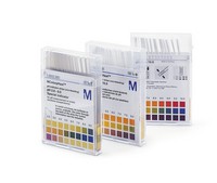 pH-indicator strips pH 0 - 6.0 non-bleeding pH 0 - 0.5 - 1.0 - 1.5 - 2.0 - 2.5 - 3.0 - 3.5 - 4.0 - 4.5 - 5.0 - 5.5 - 6.0 MQuant® Merck