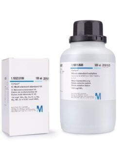Titanium ICP standard traceable to SRM from NIST (NH₄)₂TiF₆ in H₂O 1000 mg/l Ti Certipur® 100ml Merck