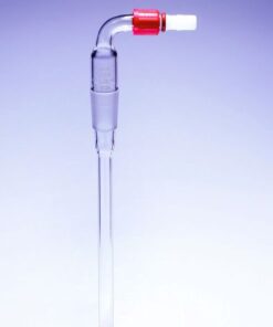 Ống dẫn khí, cong 90o, 150mm, 19/26 PYREX