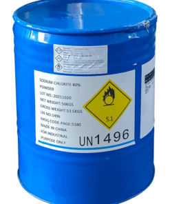 Sodium chlorite NaClO2 80%, Trung Quốc, 50kg/thùng 7758-19-2