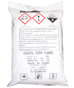 Sodium hydroxide 99% NaOH, Trung Quốc, 25kg/bao 1310-73-2