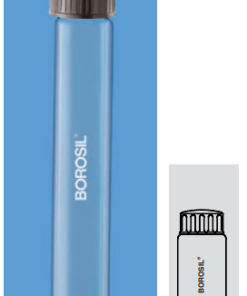 Ống nghiệm đáy tròn nắp vặn 10ml Borosil