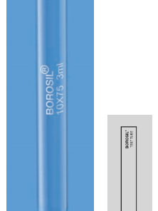 Ống nghiệm không vành 15 x 125 mm Borosil