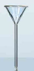 Phễu phân tích thủy tinh 110mm Duran