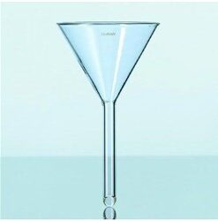 Phễu phân tích thủy tinh 80mm Duran