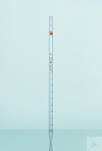 Ống hút thẳng vạch nâu 2ml, class B, chia vạch cuối Duran