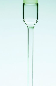 PYREX Co nhận thẳng 180mm 24/29, bằng thủy tinh Scilabware