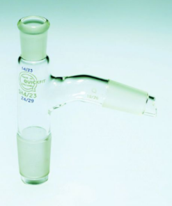 QUICKFIT Đầu cất 3 nhánh, cone bình cầu 29/32, cone ống sinh hàn 19/26, socket 14/23 Scilabware