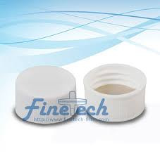 Nắp vặn ren vít kín, nhựa trắng với Septa nhựa PE 22mm SC22WPEET Finetech