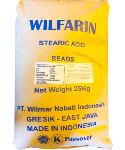 Acid stearic 99%, C18H36O2, Indonesia, 25 kg/bao 57-11-4