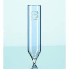 Ống ly tâm đáy nhọn 24x100mm, 25ml, góc 60° Duran