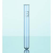 Ống nghiệm có vành, thành mỏng, 20x180mm, 45ml Duran