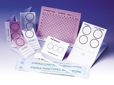 Thẻ lưu mẫu máu FTA 4 chỗ, dành cho mẫu không màu Whatman