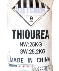 Thiourea CH4N2S 99%, Trung Quốc, 25kg/bao 62-56-6