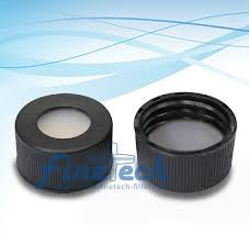 Nắp vặn PP với setpa PTFE cho ống nghiệm 16X100mm Finetech