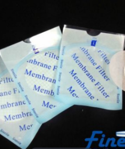 Màng lọc MCE màu trắng tiệt trùng 47mm x 0.22um dạng lưới đen Finetech