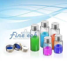 Lọ vial có ren vặn chính xác, màu trong suốt, đáy tròn 10ml VA101A Finetech