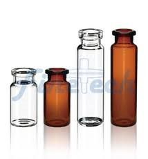 Lọ vial thủy tinh màu hổ phách 60ml V60B Finetech