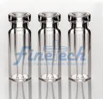 Chai vial thủy tinh ngắn, trong suốt 0.3ml, không dán nhãn VL9A Finetech